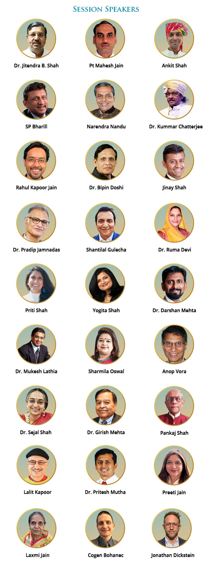 Session Speakers